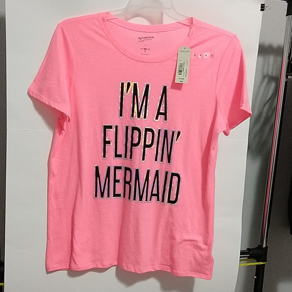 Arizona pink t-shirt size XL